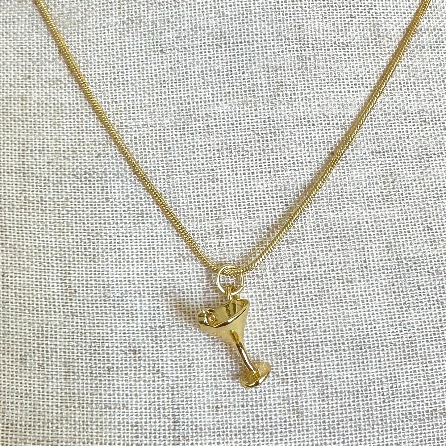 Martini Pendant | Gold Filled Pendant Collection