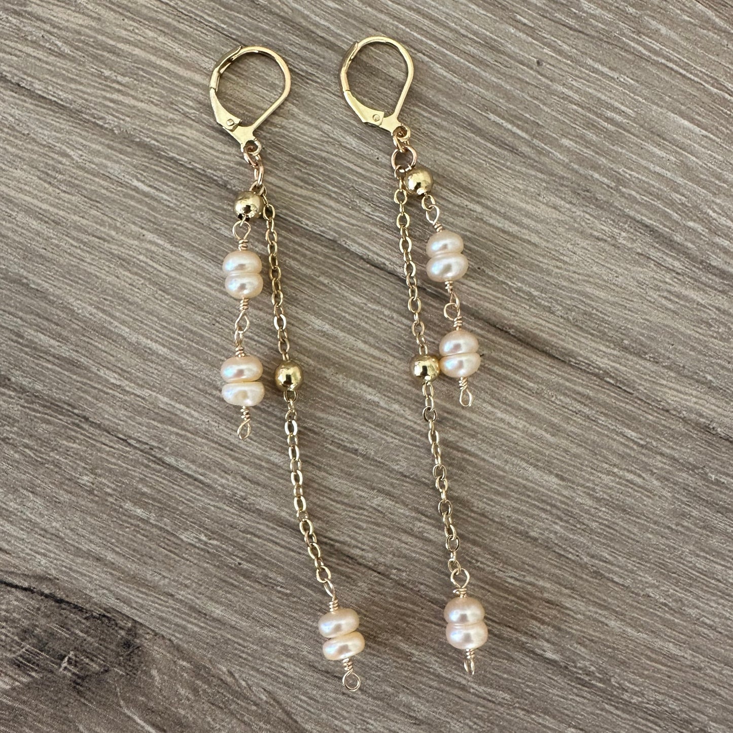 Golden Hour Grace Earrings | Gold Filled Earrings Collection by Bella Adornia