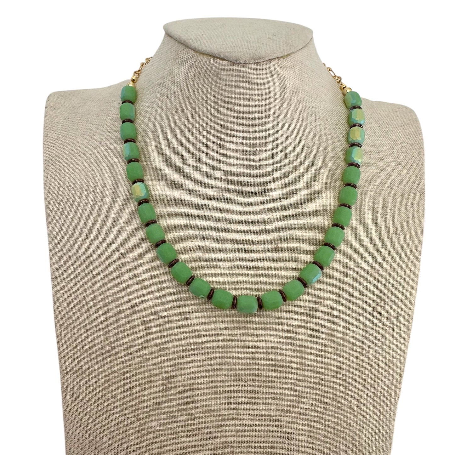 Mint Mirage Necklace | Bella Adornia Crystal Collection