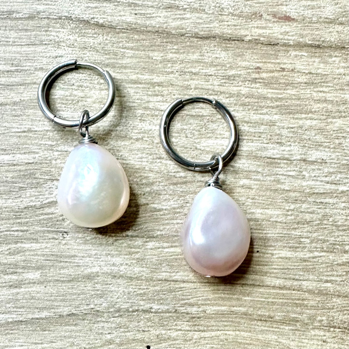 Heirloom Nugget Pearl Earrings | Gold Filled Collection by Bella Adornia