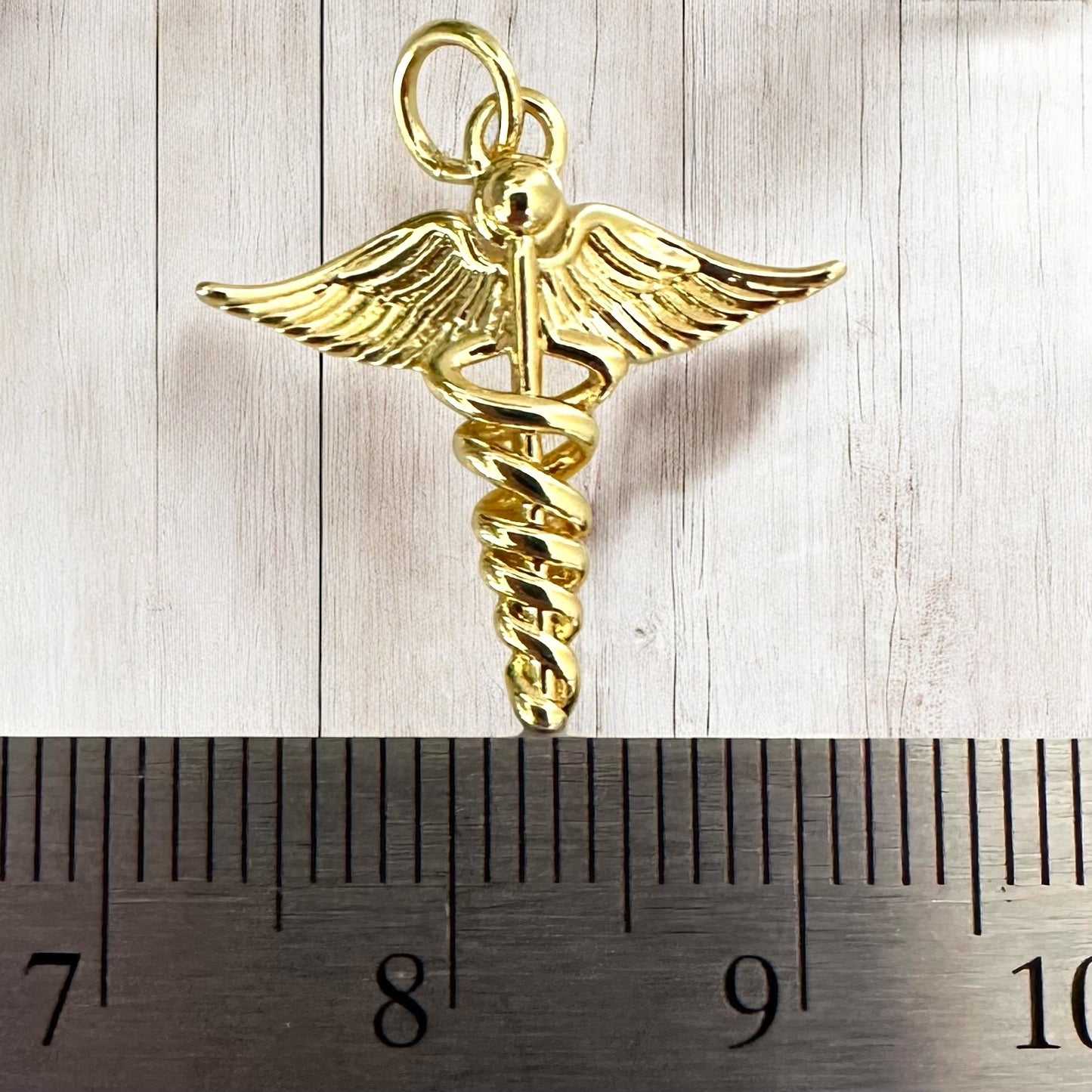 Caduceus Pendant | Gold Filled Pendant Collection