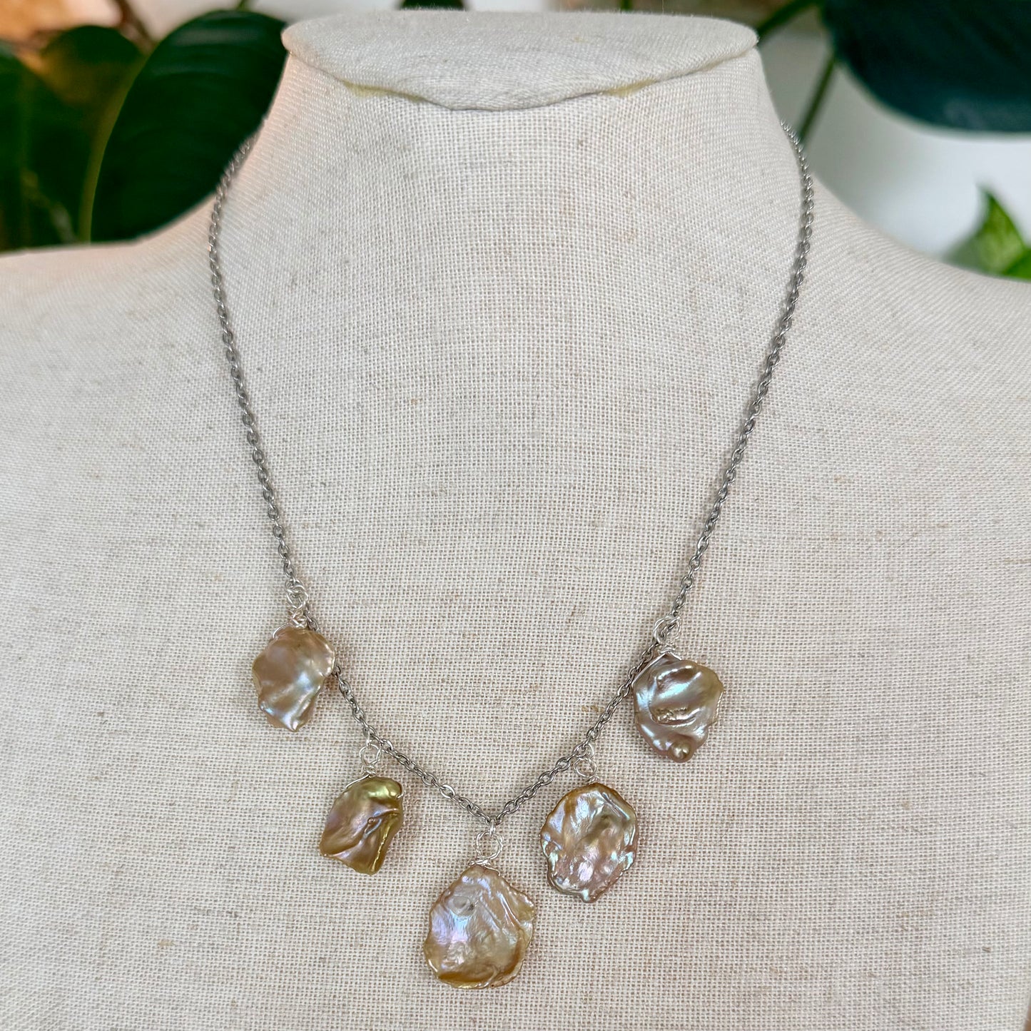 Pearl Blossom Necklace | Pearl Collection