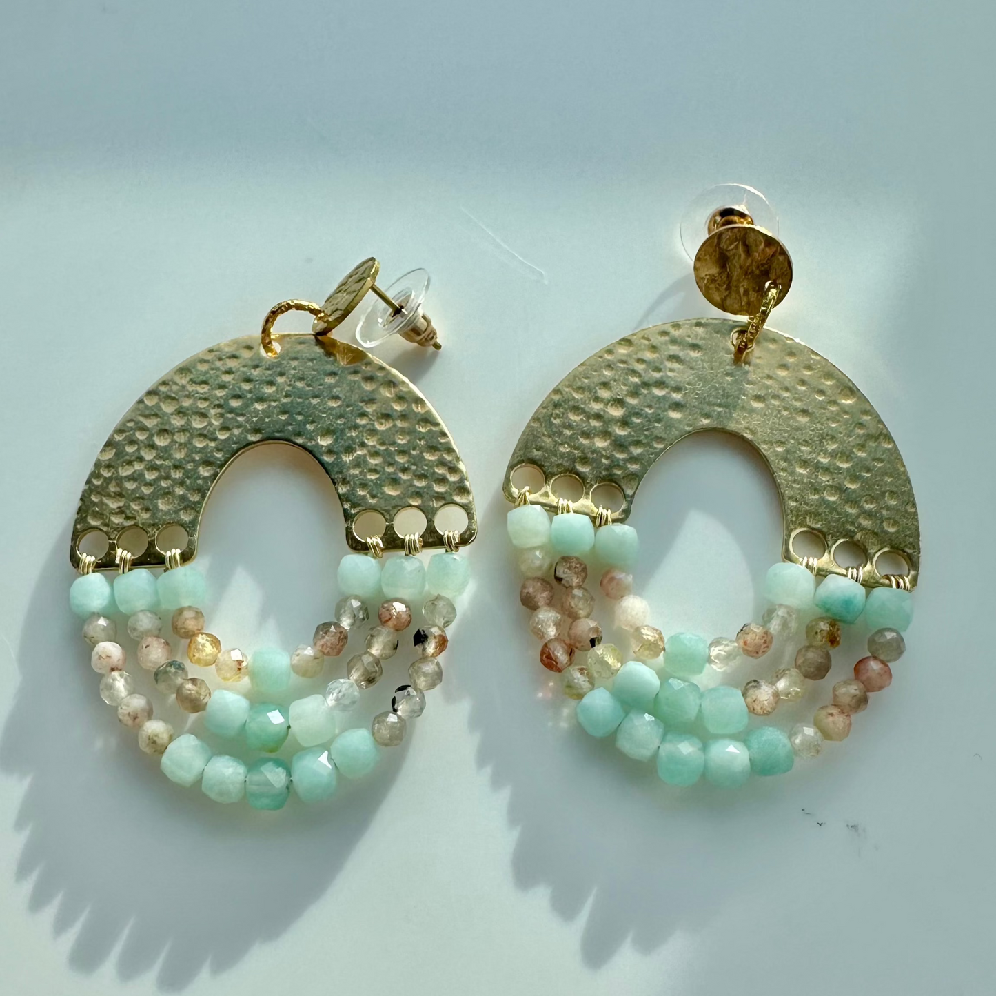 Celestial Arches | Gemstone Earrings Collection by Bella Adornia