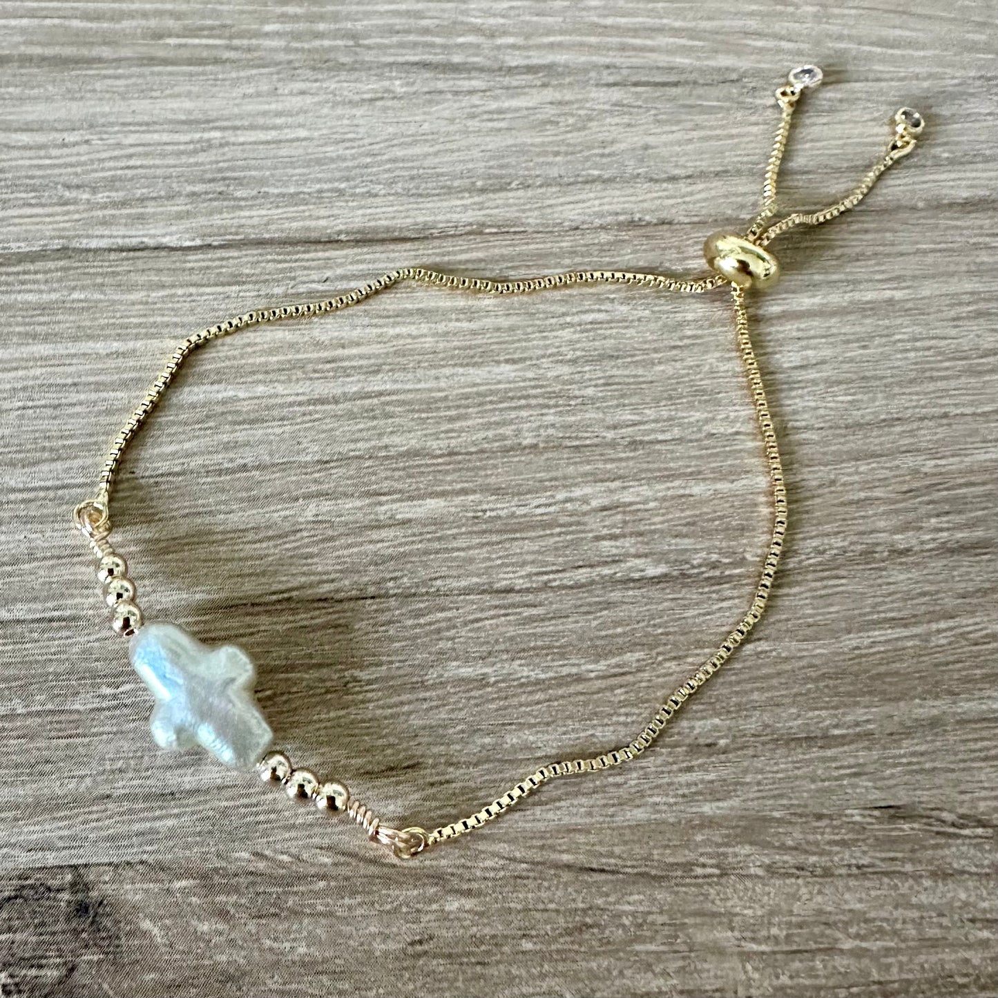 Cross Link Bracelet | Gold Filled Collection by Bella Adornia