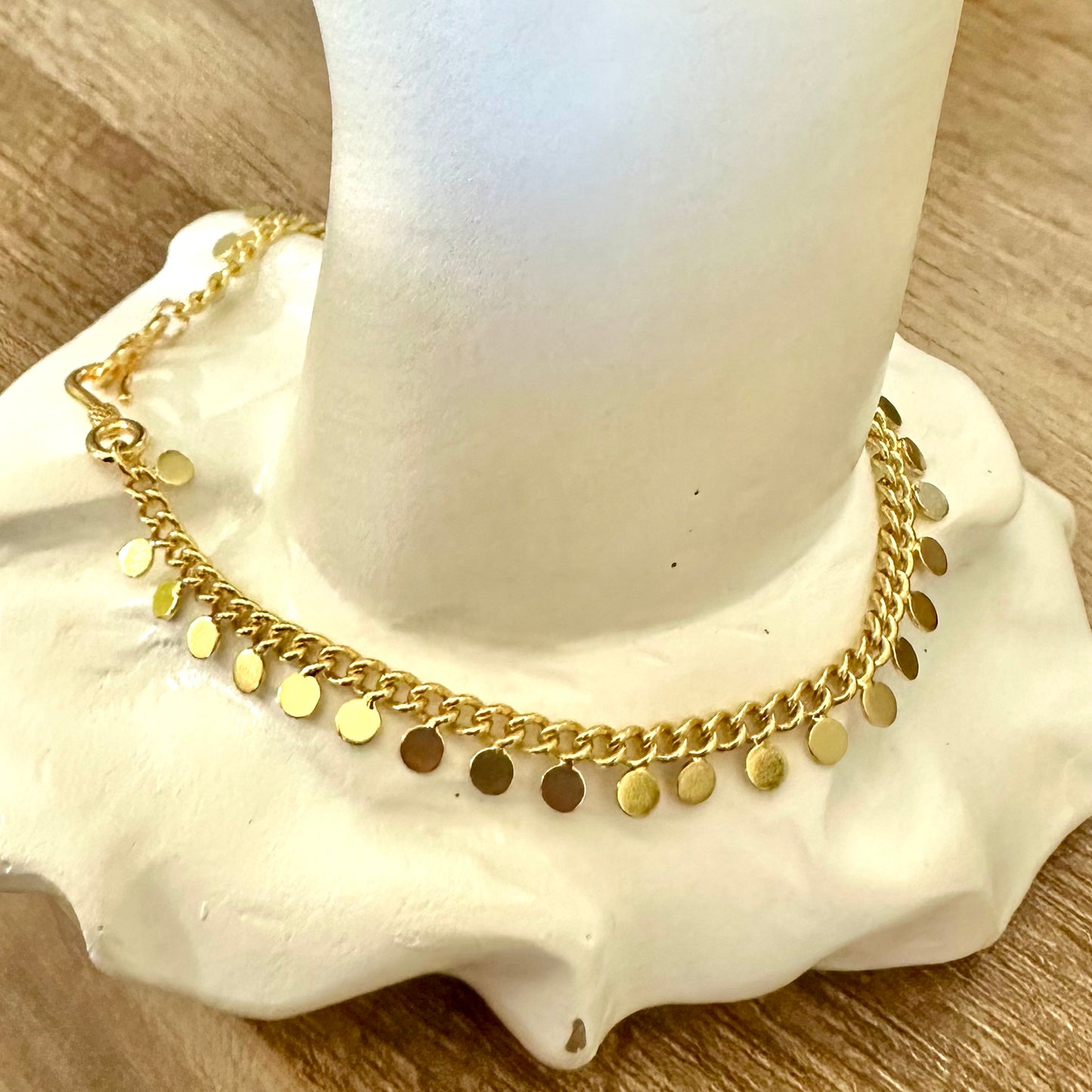 Coin Chain Bracelet | Gold Filled Collection by Bella Adornia