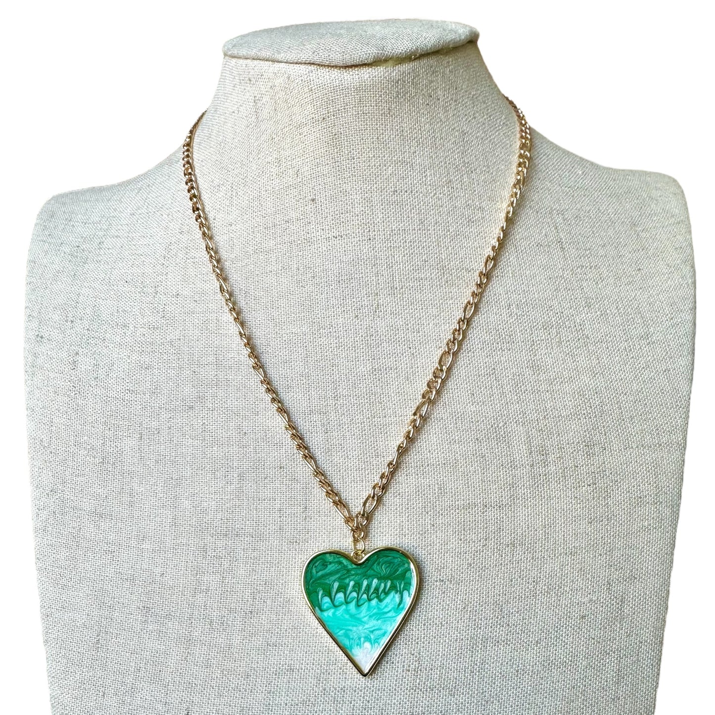 Bloom Heart Pendant Necklace | Gold Filled Collection by Bella Adornia