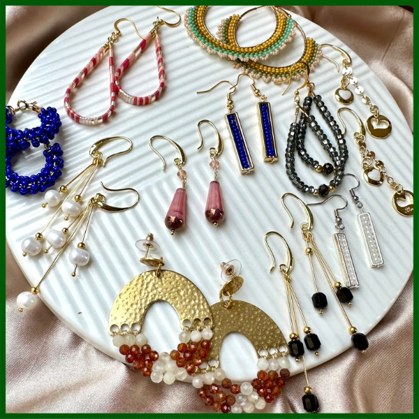 Earrings by Bella Adornia