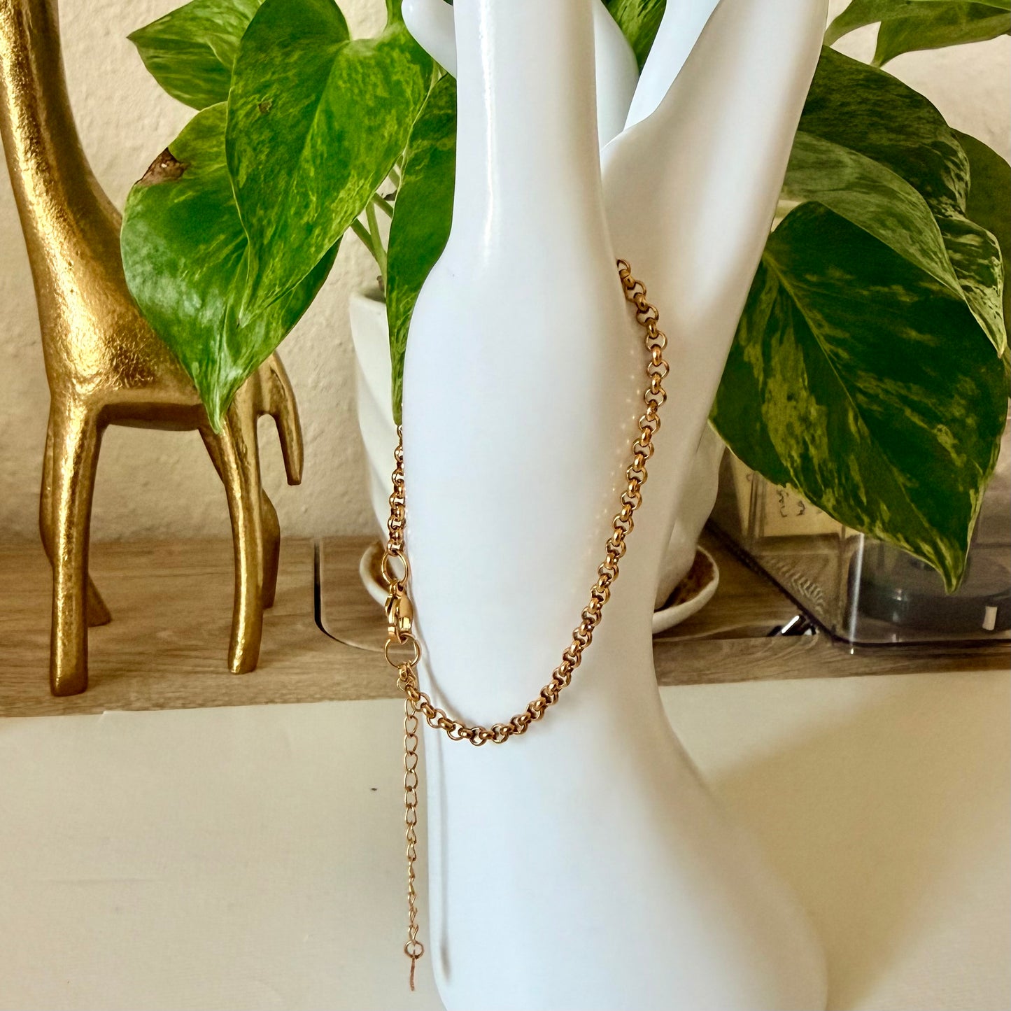 Rolo Chain Bracelet | Stainless Steel Collection