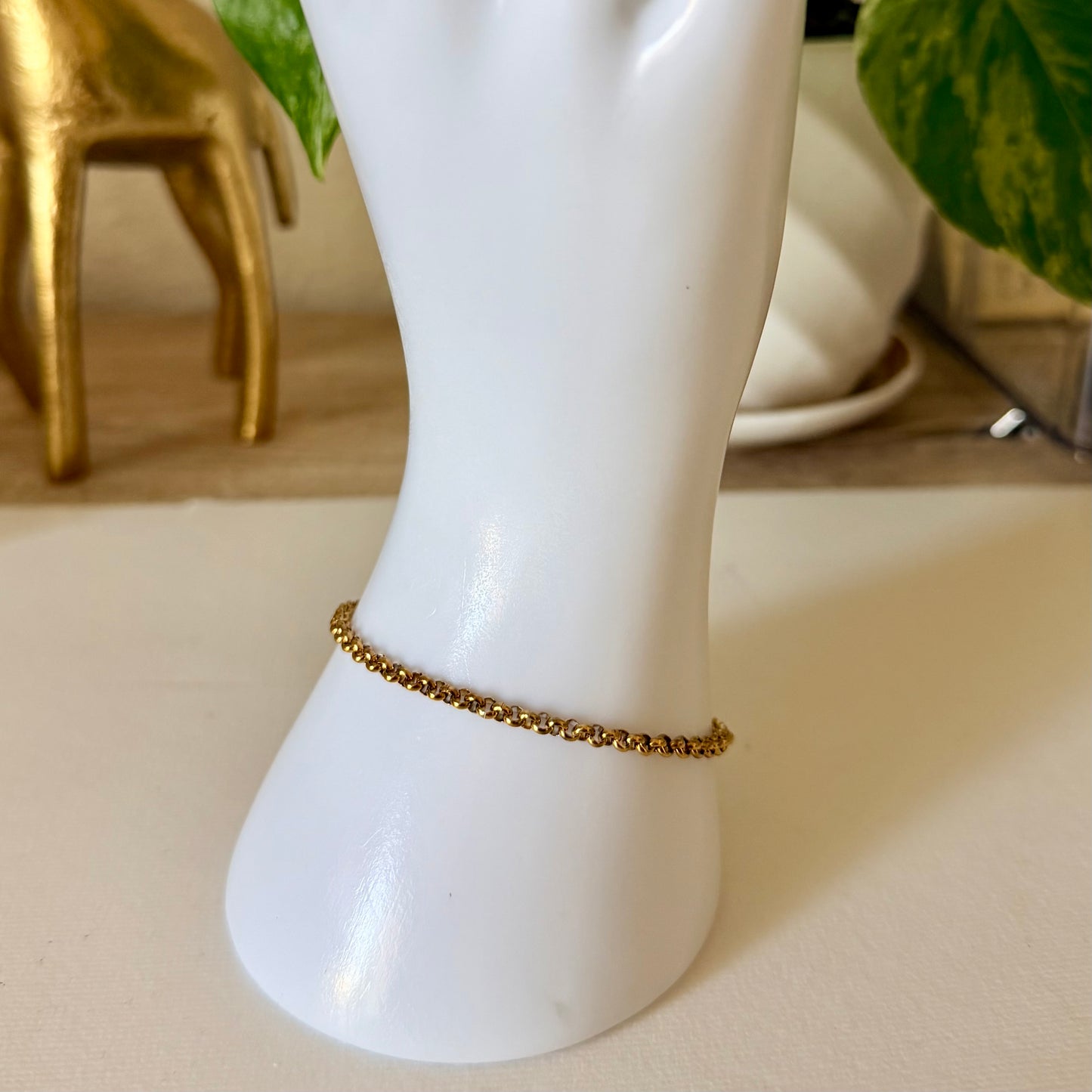 Rolo Chain Bracelet | Stainless Steel Collection