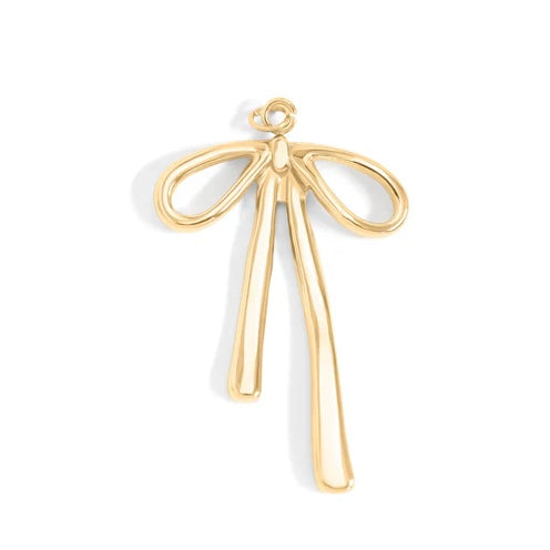 Long Bow Pendant | Stainless Steel Pendant Collection