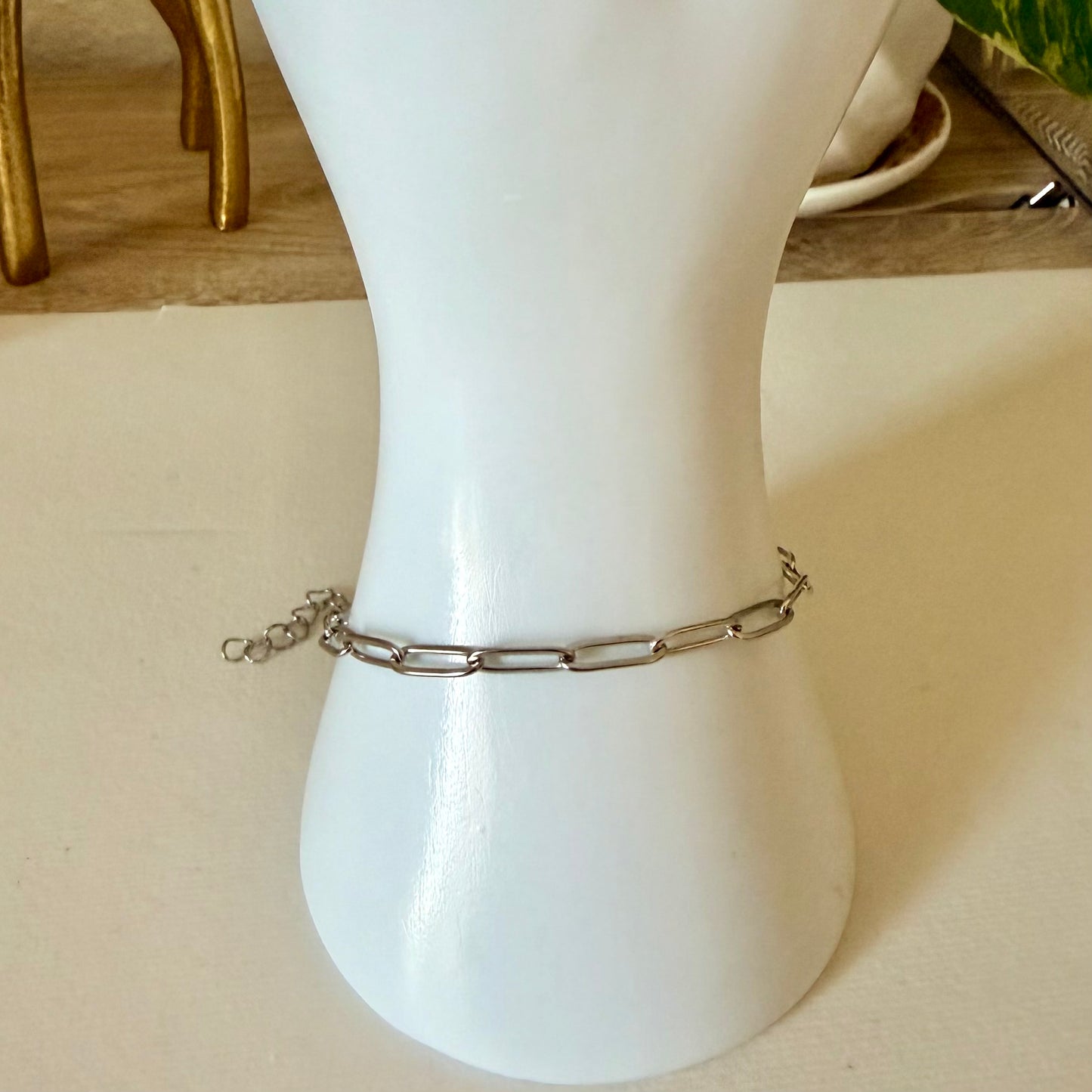 Paperclip Chain Bracelet | Stainless Steel Collection