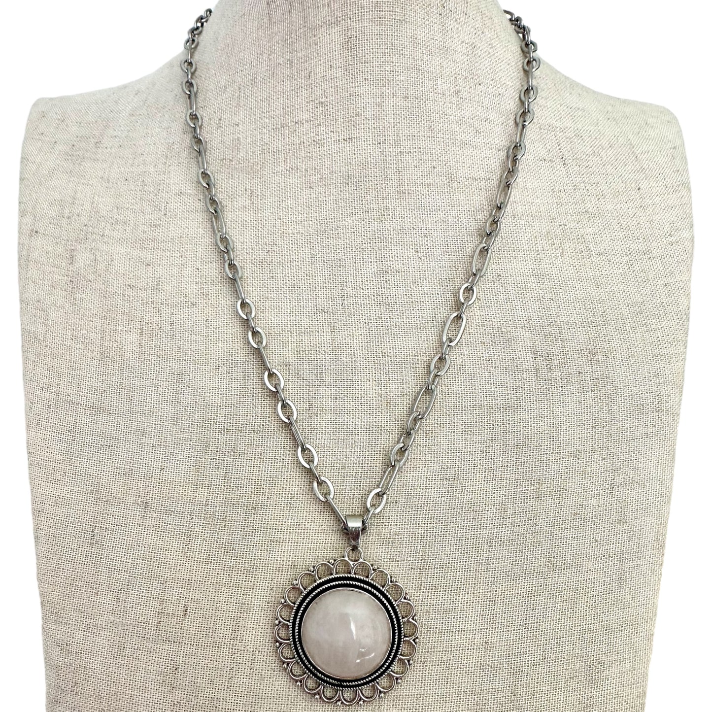 Gemstone Bloom Necklace | Gemstone Collection by Bella Adornia