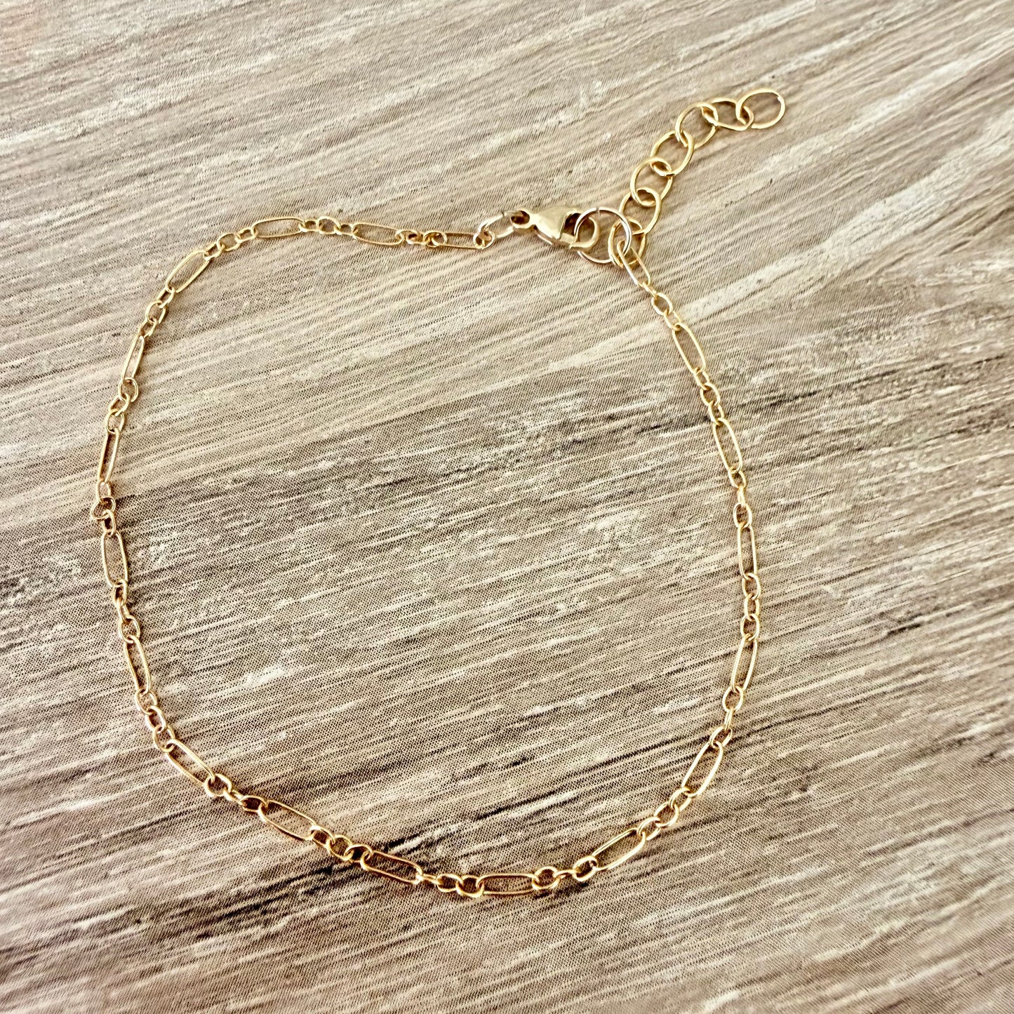 Interval Chain Bracelet | Gold Filled Collection by Bella Adornia