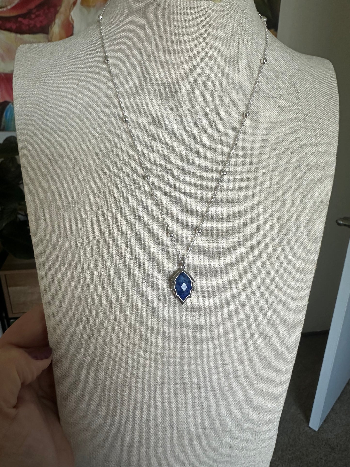 Mystic Leaf Pendant Necklace | Gemstone Collection by Bella Adornia