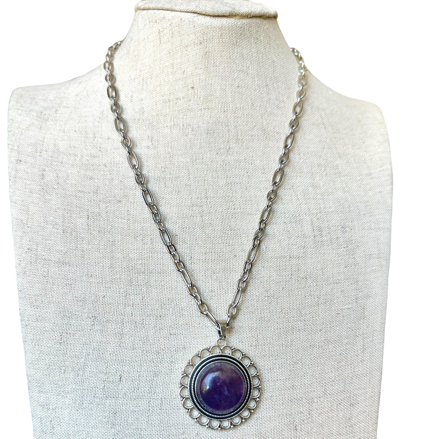 Gemstone Bloom Necklace | Gemstone Collection by Bella Adornia