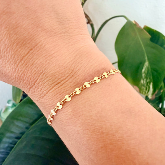 Solar Flair Bracelet | Gold Filled Collection by Bella Adornia