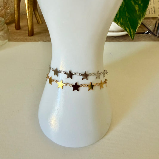Star Chain Bracelet | Stainless Steel Collection
