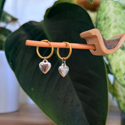 Mixed Love Hug Earrings | Stainless Steel Collection