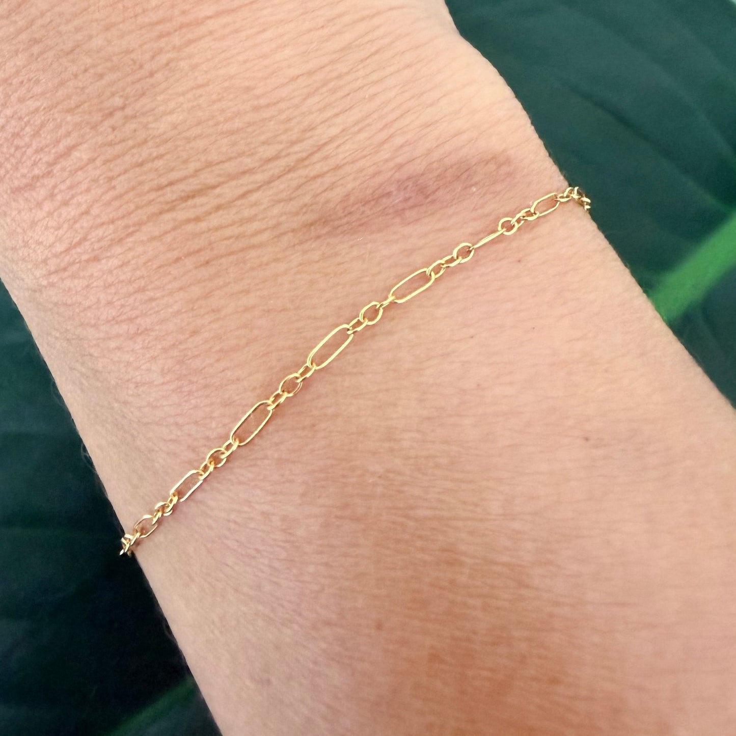 Interval Chain Bracelet | Gold Filled Collection by Bella Adornia