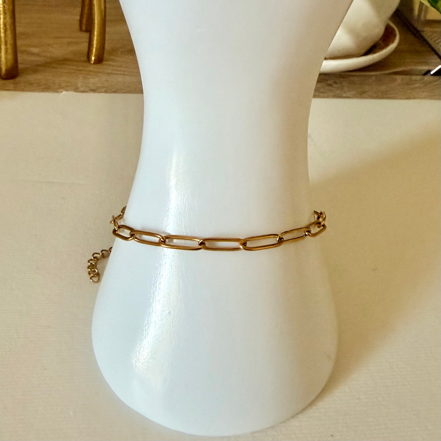 Paperclip Chain Bracelet | Stainless Steel Collection