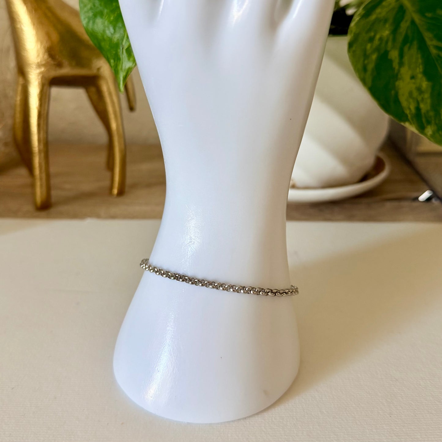 Rolo Chain Bracelet | Stainless Steel Collection