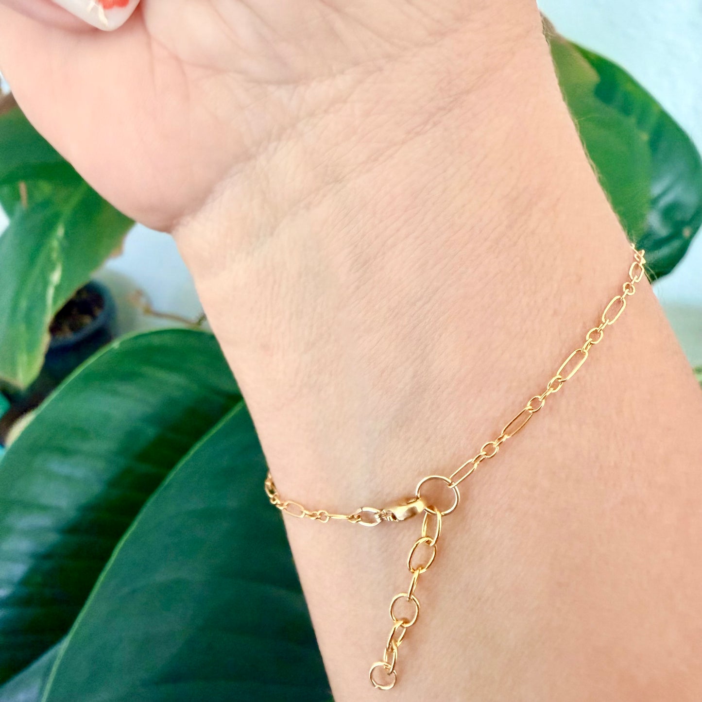 Interval Chain Bracelet | Gold Filled Collection by Bella Adornia