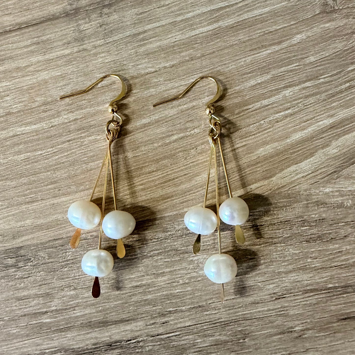 Pearl Elegance Earrings | Stainless Steel Collection