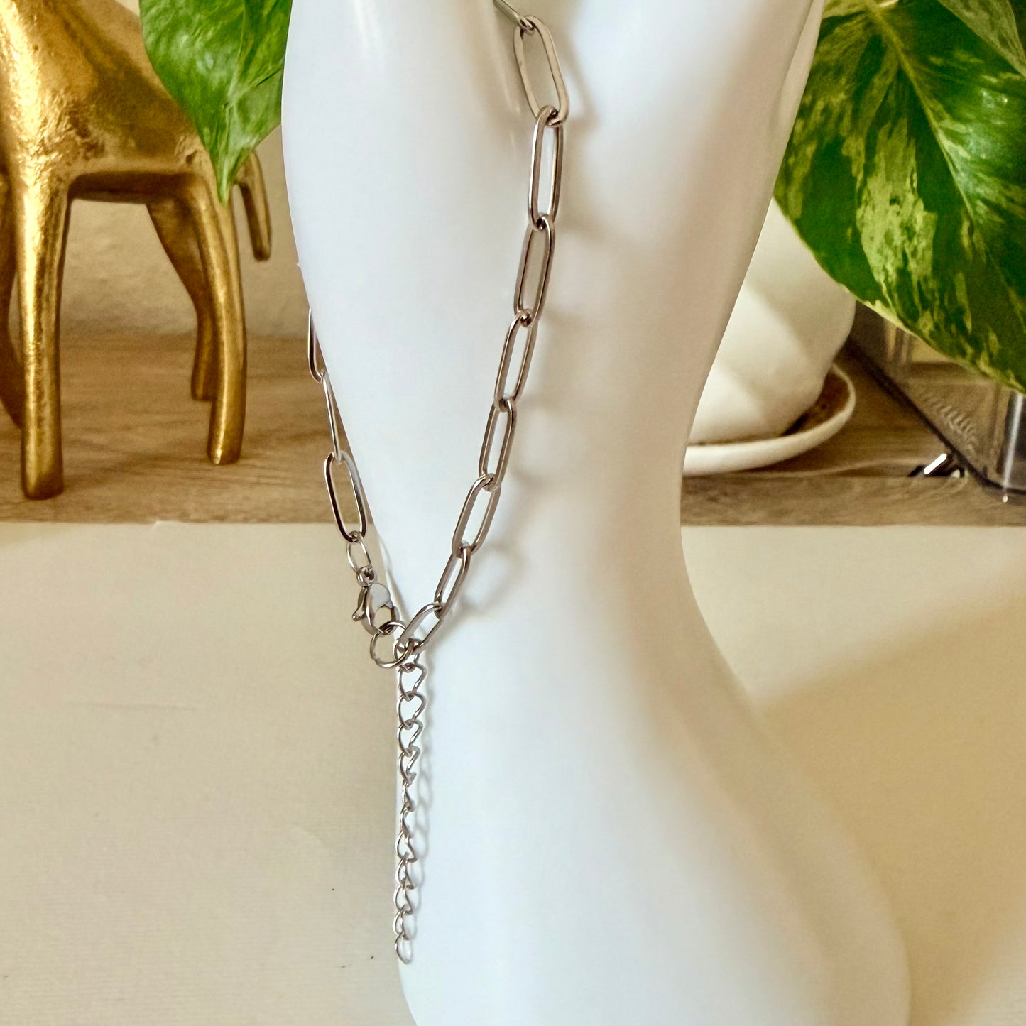 Paperclip Chain Bracelet | Stainless Steel Collection