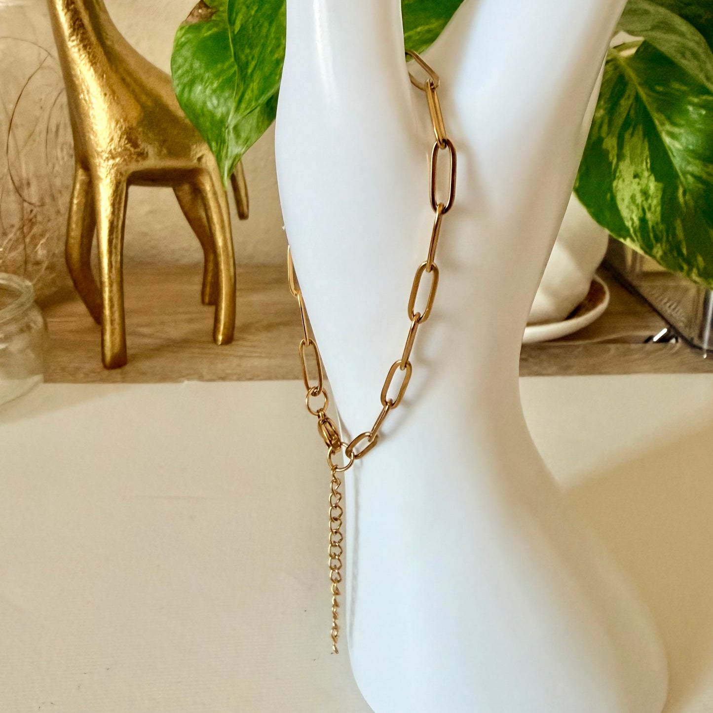 Paperclip Chain Bracelet | Stainless Steel Collection