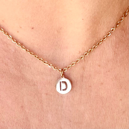 Letter Coin Sharm | Stainless Steel Pendant Collection