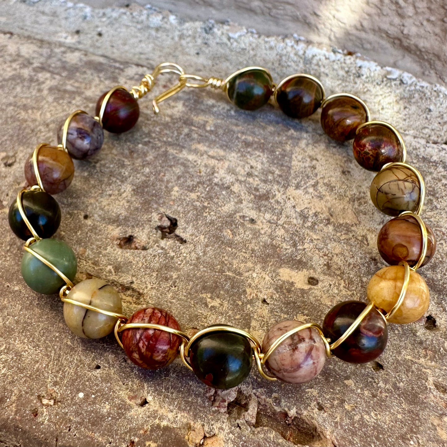 Serenity Gemstone Orbit | Gemstone Bracelet Collection