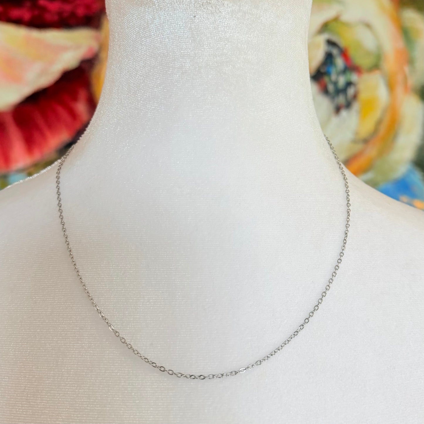 Dainty Micro Chain Necklace | Stainless Steel Collection