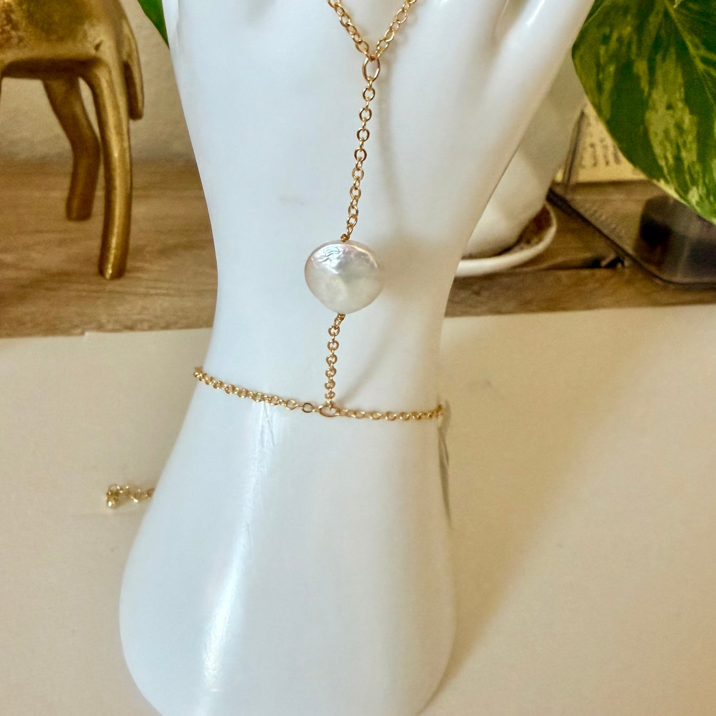 Freshwater Pearl Hand Chain