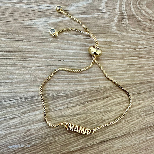 Mama Link Bracelet |  Bella Adornia
