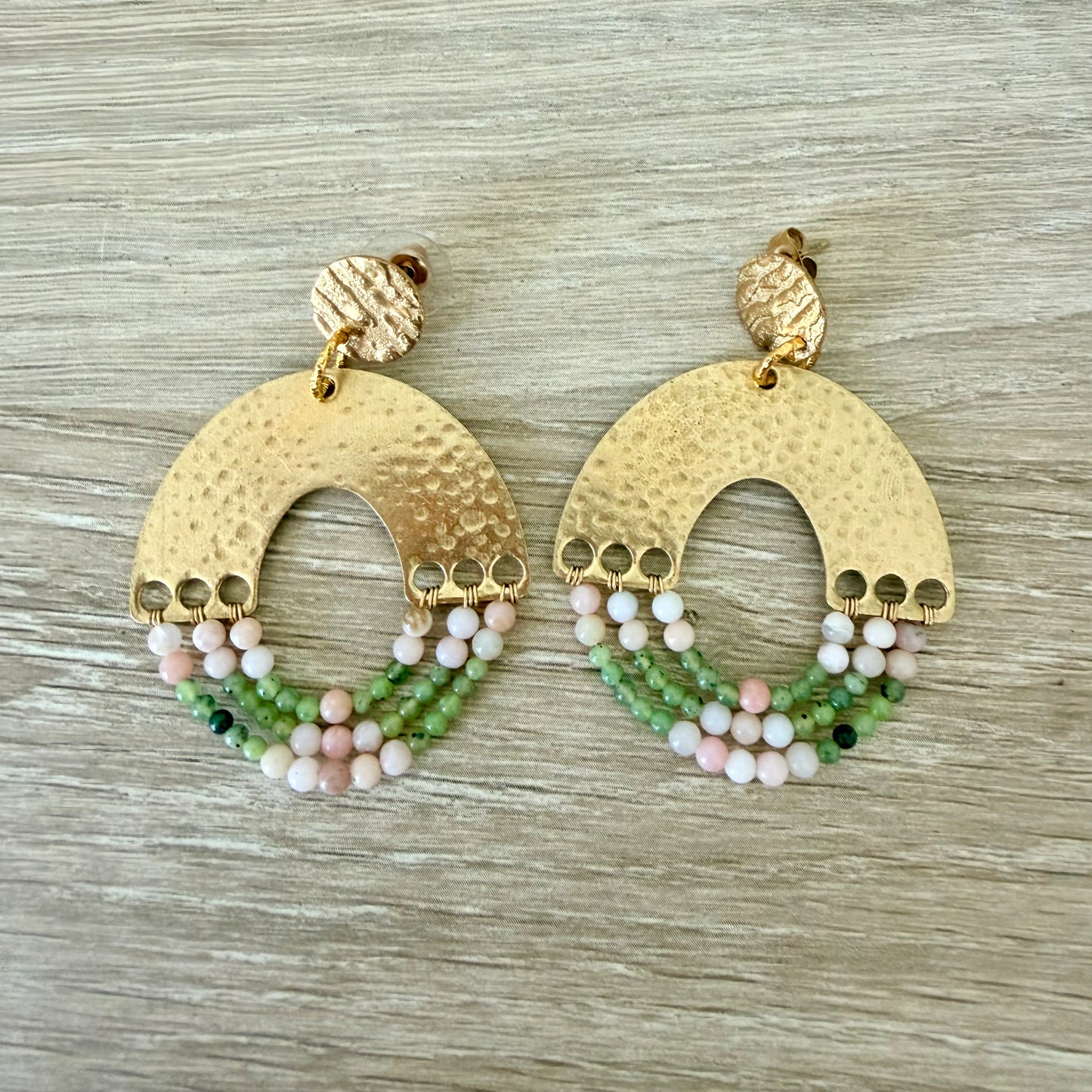 Celestial Arches | Gemstone Earrings Collection by Bella Adornia