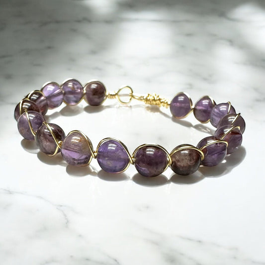 Super 7 Serenity Gemstone Orbit Bracelet