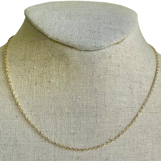 1.5mm Chain Necklace | Gold Filled Collection by Bella Adornia