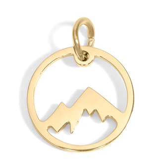 SS Mountains Pendant | Stainless Steel Pendant Collection