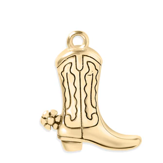SS Western Boot Pendant | Stainless Steel Pendant Collection