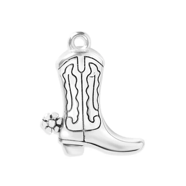 SS Western Boot Pendant | Stainless Steel Pendant Collection